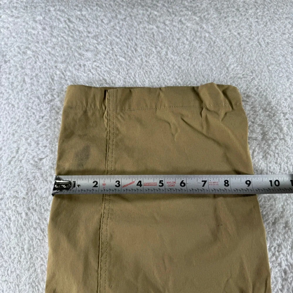 Eddie Bauer First Ascent Guide Pro Pants Mens 38x32 Khaki Straight Fleece Lined